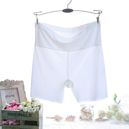 收腹提臀内裤女塑形冰丝薄款束腰神器翘臀收胯防走光不卷边无痕打底裤 商品图4