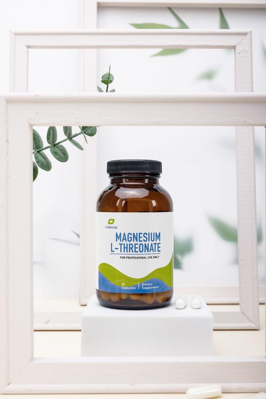 【平静镁 L-苏糖酸镁】 Magnesium L-Threonate 90粒 大脑活力 睡眠平静 大脑健康和记忆  自闭症大脑支持 Purecise®️ 商品图4