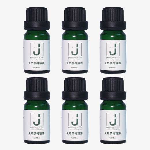 6瓶套装：CJ品牌天然茶树精油10ml（面部及全身精油 补水保湿 spa 护肤品） 商品图0