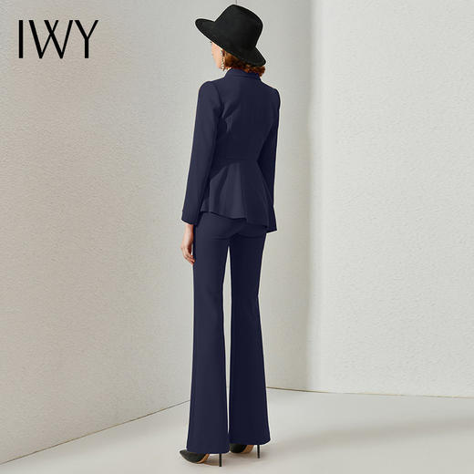IWY/长袖藏青色西装套装经理正式场合服装高级感售楼部ol工作服女 CP1393 商品图3