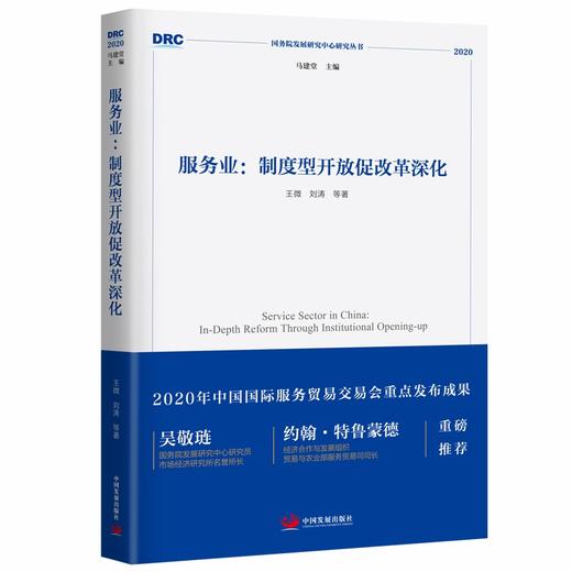 (仓发) 服务业 ：制度型开放促改革深化/中国发展出版社/王微，刘涛，等/9787517711322 商品图0