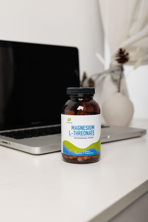 【平静镁 L-苏糖酸镁】 Magnesium L-Threonate 90粒 大脑活力 睡眠平静 大脑健康和记忆  自闭症大脑支持 Purecise®️ 商品图2