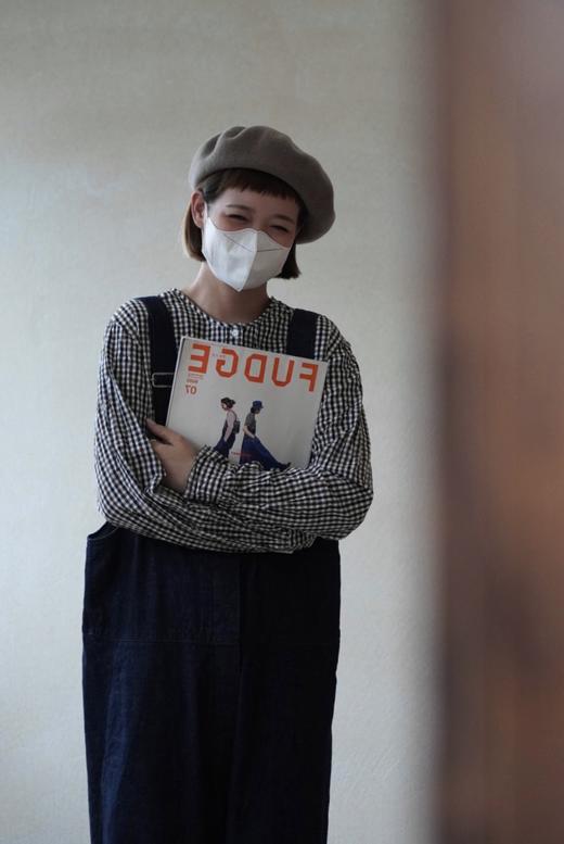 ORDINARY FITS 蓝色/蓝黑深色牛仔背带休闲裤 商品图4