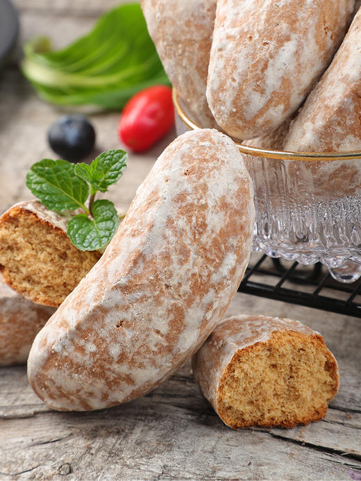 【中欧班列精选】俄罗斯进口斯拉贡新款巧克力味麦香味香蕉味光头饼零食450g/袋 商品图10