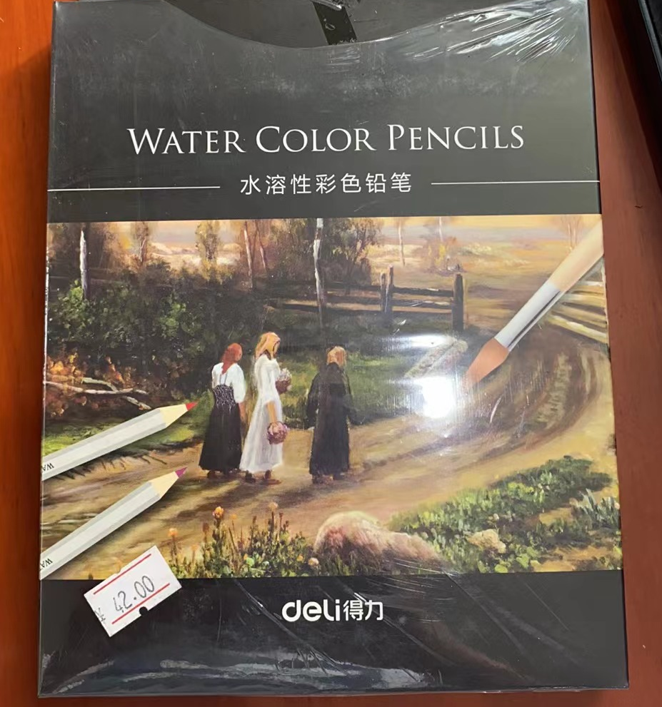 樱花牌油画棒 米菲彩绘棒 彩色铅笔