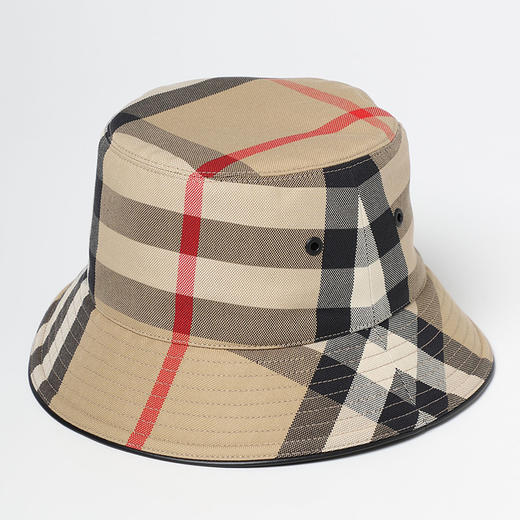 BURBERRY 巴宝莉 女士经典大格子格纹棉质渔夫帽 8050065 A7026 商品图0