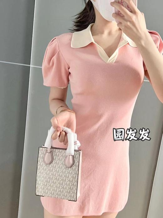 MK mini mercer/粉色琴谱包新色！斜跨手提小方包 商品图1