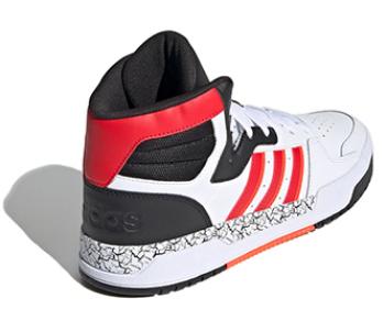 1折秒杀特价 鞋边轻微发黄（C）Adidas阿迪达斯Neo ENTRAP MID男款皮面高帮篮球运动休闲板鞋 FZ1110  非质量问题 不退不换 商品图3