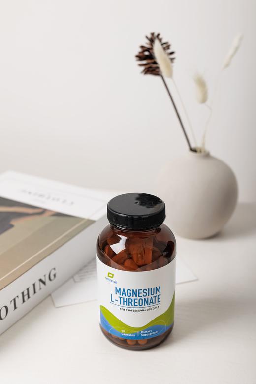 【平静镁 L-苏糖酸镁】 Magnesium L-Threonate 90粒 大脑活力 睡眠平静 大脑健康和记忆  自闭症大脑支持 Purecise®️ 商品图1