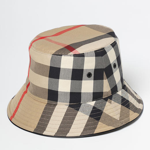 BURBERRY 巴宝莉 女士经典大格子格纹棉质渔夫帽 8050065 A7026 商品图1
