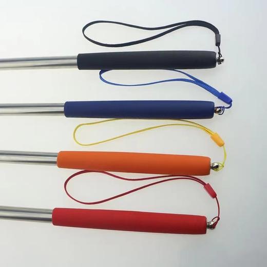 棍子可伸缩1.6米旗杆不锈钢户外导游旗杆教师讲课教杆教鞭教练指挥棒1把 商品图6