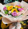 【温暖心声】向日葵主题时尚花束 商品缩略图1