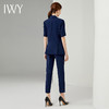 IWY/正装藏青色西装套装女职业装短袖商务气质时尚面试上班工作服CP13215 商品缩略图3