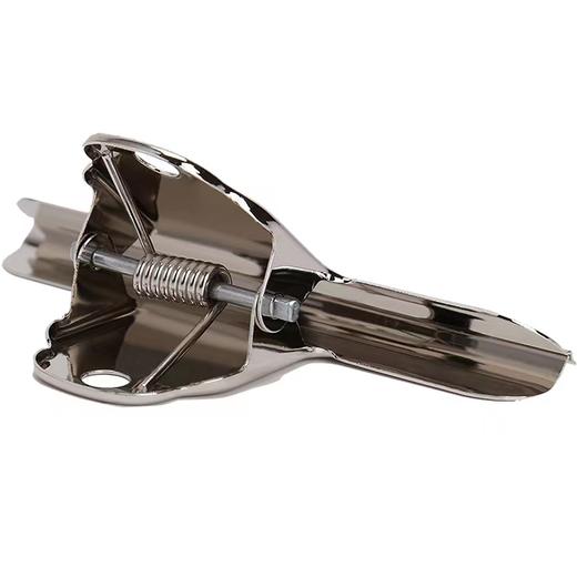 得力山形不锈钢铁夹钢夹票夹票据夹画板夹 商品图7