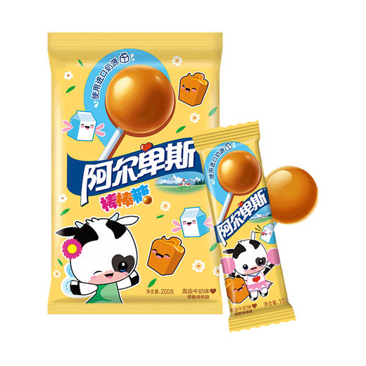 阿尔卑斯棒棒糖 10根装 200g/袋 商品图0
