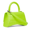 BALENCIAGA 巴黎世家 女士 Hourglass系列 沙漏包半亮鳄鱼压纹小牛皮手提包 绿色 592833 2UDHY 7206 商品缩略图1
