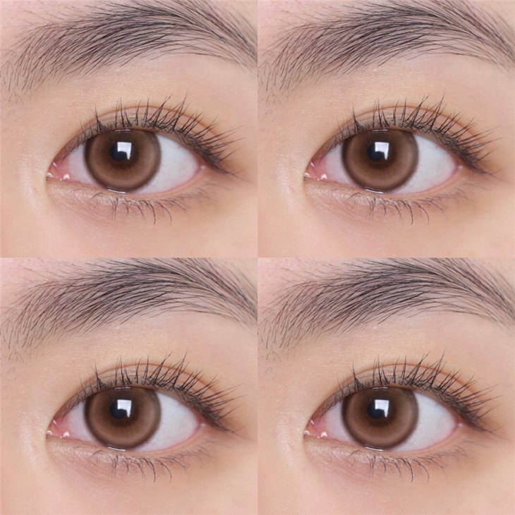 SERLTYCA年抛隐形眼镜 K6冰萃白桃14.5mm 1副/2片-VVCON美瞳网7