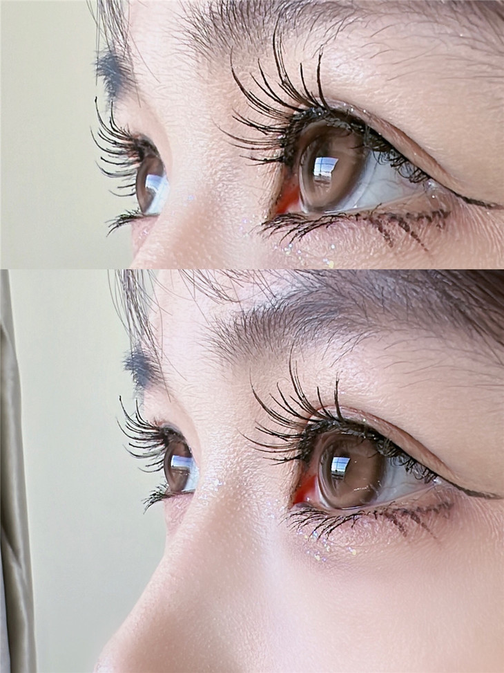 SERLTYCA年抛隐形眼镜 K6冰萃白桃14.5mm 1副/2片-VVCON美瞳网28