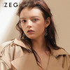 ZEGL巴洛克复古风耳环女2022年新款潮夸张耳钉耳饰长款欧美风耳坠 商品缩略图4