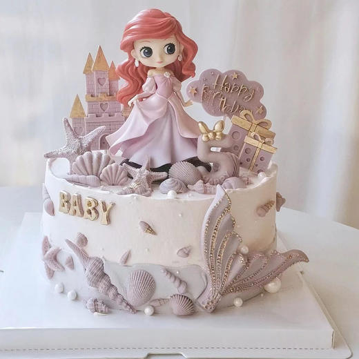 生日蛋糕 人鱼公主 商品图0