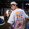 MISHKA大眼球 x BOGY合作系列 2022春夏 麦当劳主题印花短袖T恤M21100061M 商品缩略图3