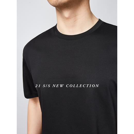 冰丝液氨丝光棉夏季新疆棉短袖白色T恤男士体恤纯棉半袖打底衫潮 商品图2