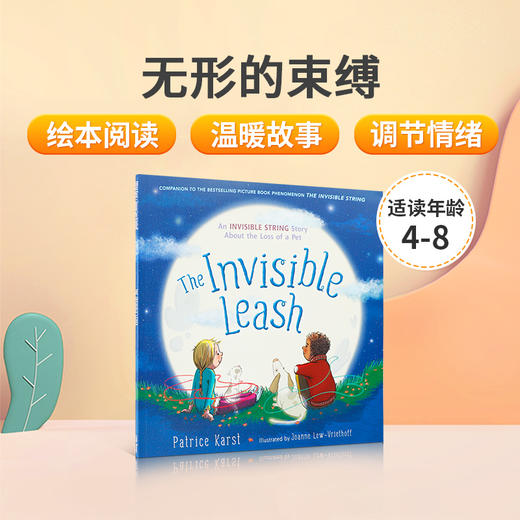 英文原版绘本The Invisible Leash 无形的束缚 面对分离时该如何调节悲伤情绪 4-8岁低幼儿童英语启蒙绘本 亲子共读情绪管理绘本 商品图0