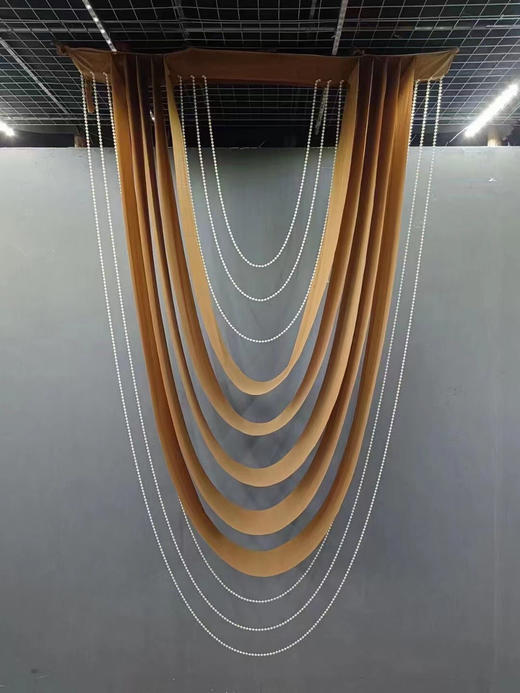 珍珠波浪吊帘（运费自理） 商品图0