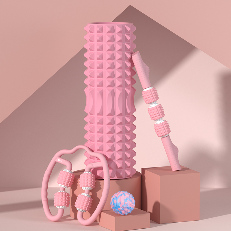 75派泡沫轴肌肉放松器瘦腿滚轴棒瑜伽柱瘦小腿狼牙棒琅琊按摩器材
