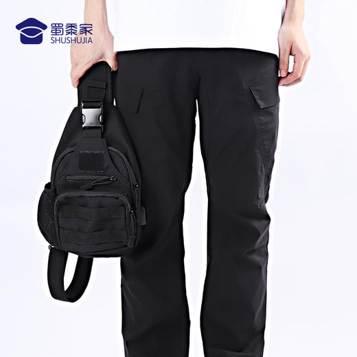 【实付满399送保温杯】【多功能战术胸包】大容量单肩背包 多功能户外斜挎包 商品图2