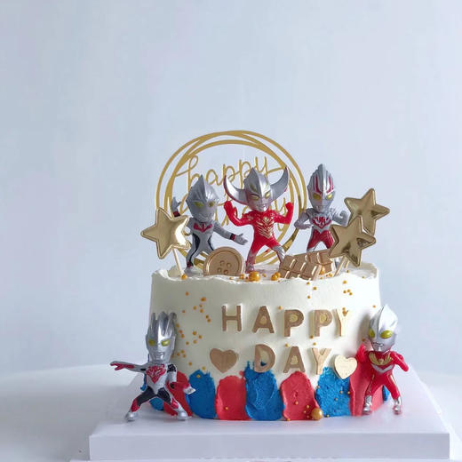 生日蛋糕 经典奥特曼 商品图0