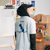 VANS白色OVERSIZE趣味印花情侣短袖T恤艺术家联名VN0A7TQVWHT 商品缩略图0