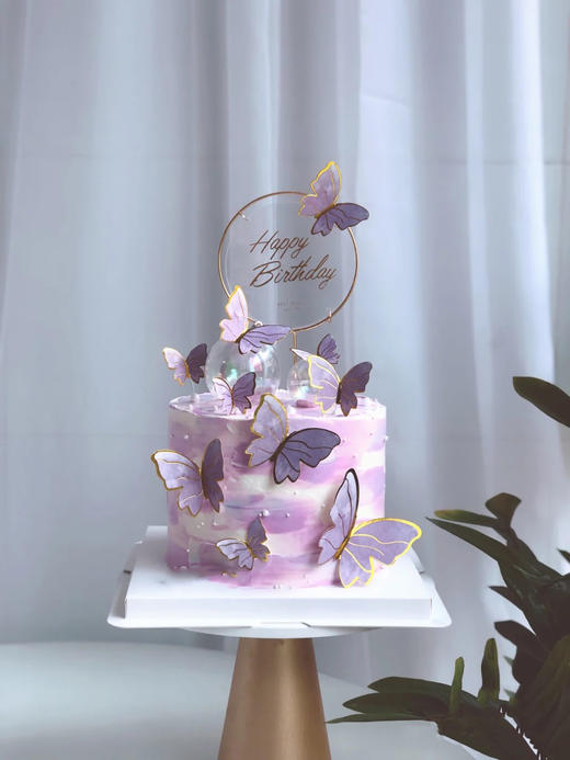 【蝴蝶之魅】鲜果奶油蛋糕 商品图1