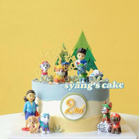 生日蛋糕 汪汪队勇士