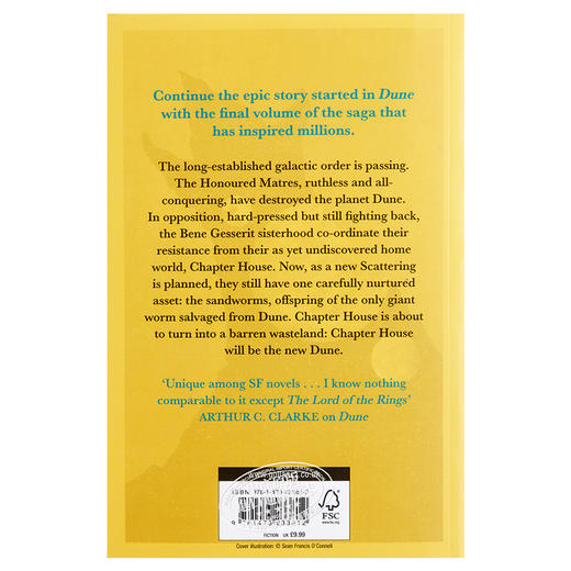 【中商原版】沙丘6 圣殿沙丘 Chapter House Dune 英文原版 科幻小说星云奖雨果奖作品 弗兰克赫伯特 Frank Herbert 商品图1
