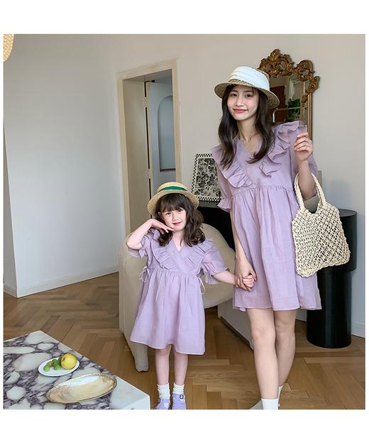 【社群供R】荷叶花边领公主裙妈妈款 商品图4