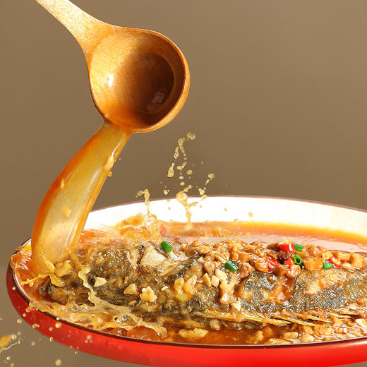 热销NO.1〡同庆楼招牌净膛臭鳜鱼500g+秘制酱料220g(新老包装随机发） 商品图3