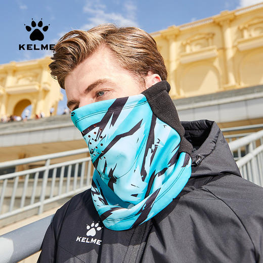 卡尔美运动围脖男新款跑步足球防风防寒面罩加绒保暖脖套冬 商品图2