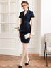 高端职业套装女气质夏薄款珠宝店美容师工作服职场教师销售工装 商品缩略图2