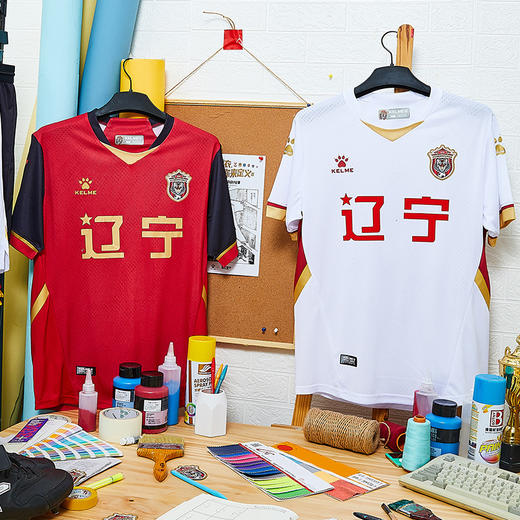 KELME卡尔美足球服 21赛季中甲沈阳城市足球俱乐部 球员版新球衣 商品图1
