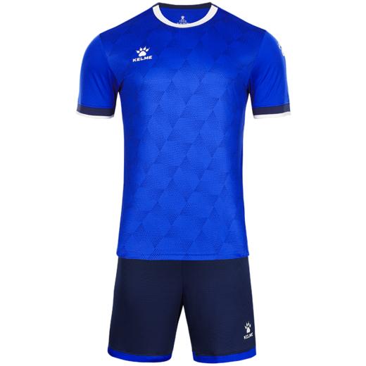 KELME卡尔美足球服套装 男短袖圆领比赛训练球衣组队印制印号球服 商品图4
