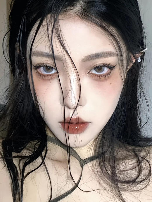 日抛lillilly LL18布鲁克灰 14.2mm  10片 含硅水凝胶 日抛无售后 商品图4