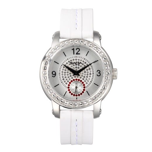 SAGA世家手表 女士皮表带手表 商品图0