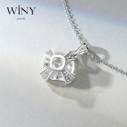 Winy925纯银冰川姬项链送女友闺蜜节日生日礼物 商品图5