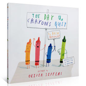 英文原版蜡笔罢工的一天The Day the Crayons Quit 色彩与想象绘本 Oliver Jeffers