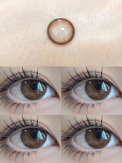 日抛lillilly LL29肉肉棕 14.2mm  10片 含硅水凝胶 日抛无售后 商品图1