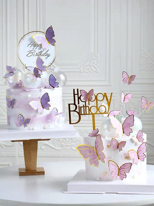 【蝴蝶之魅】鲜果奶油蛋糕 商品图2