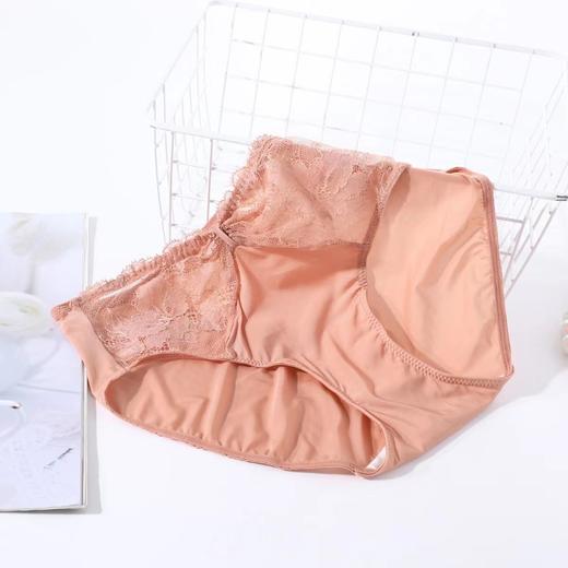 安莉芳性感刺绣蕾丝内裤女士舒适低腰包臀三角裤E200365 商品图1