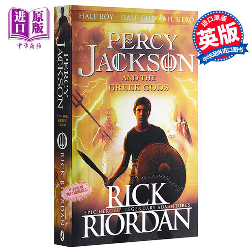 【中商原版】波西杰克逊和希腊神 Percy Jackson and the Greek Gods 英文原版 Rick Riordan 商品图0