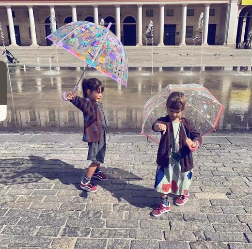 儿童/亲子成人透明伞 卡通碎花 法式风格 多款可选 法国DJECO 国内发货 商品图6